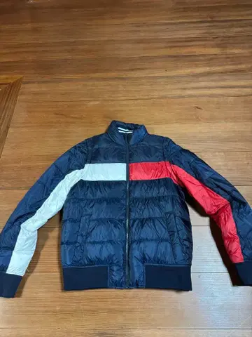 타미힐피거 리버서블 다운 자켓 네이비 S