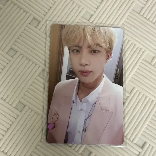 bts 진 석진 2019 메모리즈 블루레이 포카