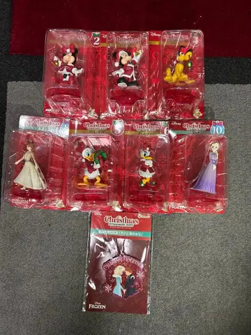 크리스마스 프로즌 캐릭터 7체 세트