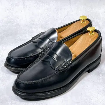 [리갈] 코인 로퍼 (26) 가죽 천연 가죽 2177 블랙