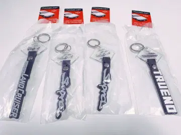 도요타 엠블럼 러버 키링 4개 세트