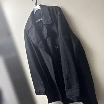 하자품 캘빈클라인 남성용 블랙 P코트 이너 포함