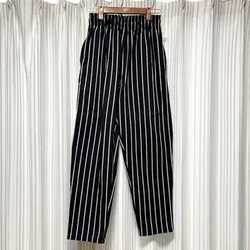 cookman 와이드 팬츠 데님 이지 와이드 보더 블랙