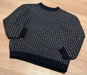 노르웨이산 L.L.BEAN 버즈아이 니트 구제 빈티지 L