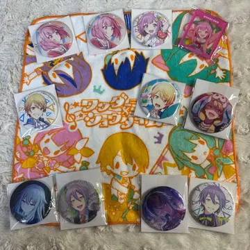 프로세카 타월과 캔뱃지 세트