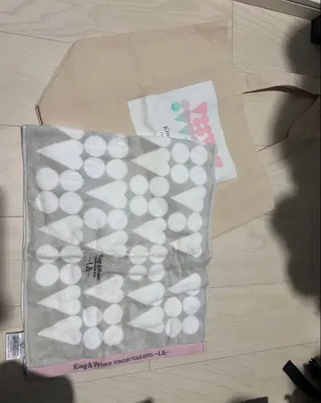 King & Prince 타월과 토트백 세트