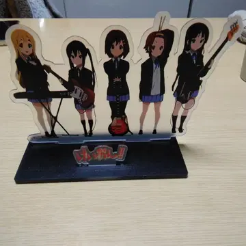 케이온 아크릴 스탠드 5인 세트 12cm x 18cm 케이온!