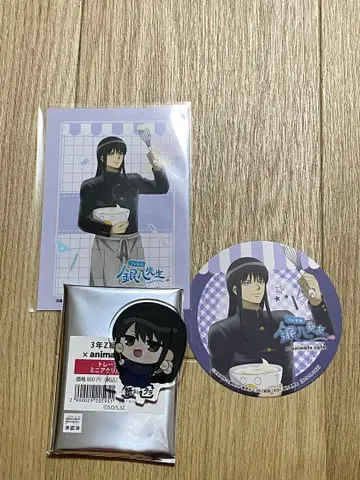 3년 Z반 긴파치 선생님 가츠라 코타로 아니카페 특전 아크릴 스탠드 은혼