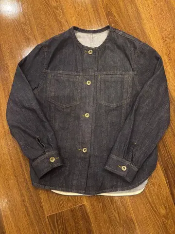 [ human woman ] 데님 블루종