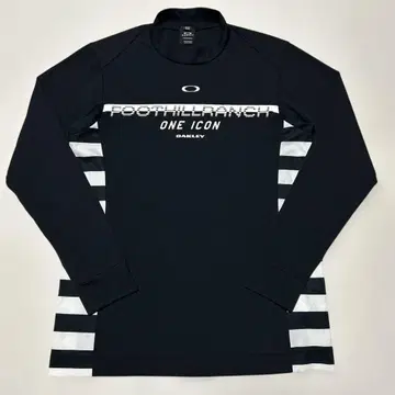 OAKLEY 오클리 골프 모크넥 셔츠 긴팔 남성용 M 사이즈