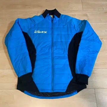 [ 새상품급 ] ATHLETA 퀼팅 자켓 파랑 0