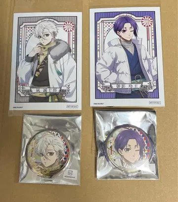 블루 록 AGF 화양절충ver. 나기 미카게 레오 캔뱃지 특전 브로마이드