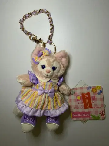 해외 디즈니 홍콩 디즈니 리나벨 봉제 인형 배지 봉제 인형