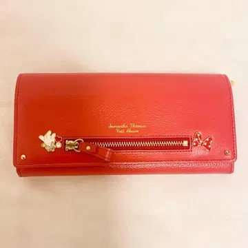 사만다 타바사 x 디즈니 미니 마우스 장지갑 빨간색
