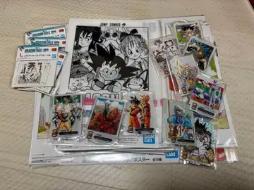 드래곤볼 제일복권 40th 포스터 클리어 파일 스티커