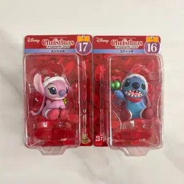 디즈니 크리스마스 오너먼트 복권 스티치 엔젤