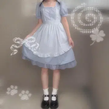 axes femme 스카이블루 원피스