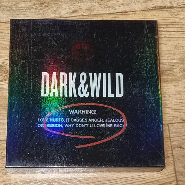 방탄소년단 BTS DARK&WILD앨범 (다크앤와일드) 포카포함