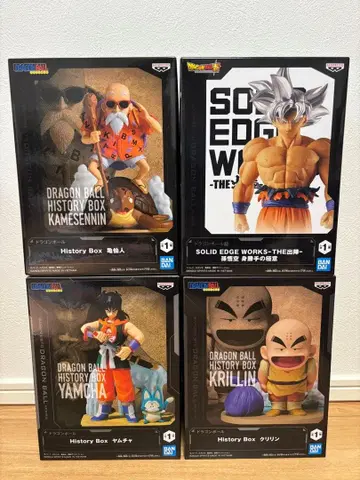 드래곤볼 HistryBox 3체 신의 경지 피규어 세트