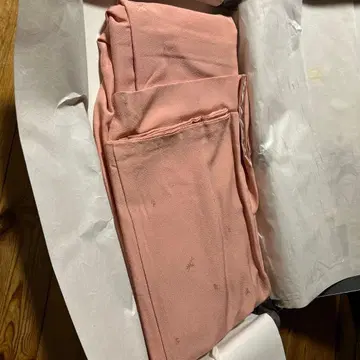 핑크색 무지 기모노 자수 포함