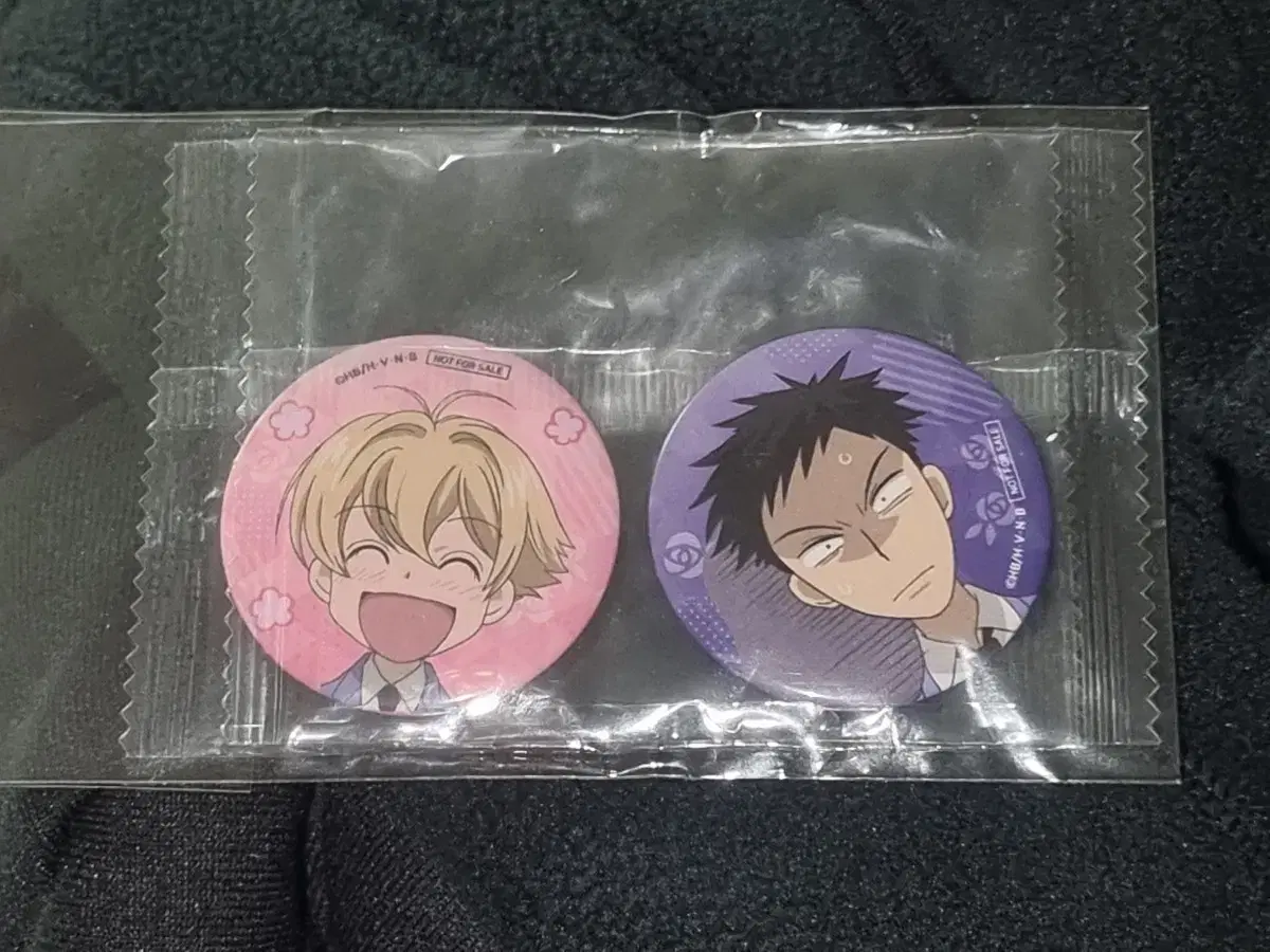 [Sealed] Ouran High School Host Club x Tonic Cafe Hanni Mori Can Badge 80,000 Won Amount Benefit