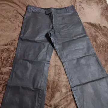 ALBERTO INCANUTI 블랙 플레어 팬츠