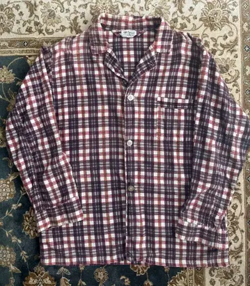 60s 70s 빈티지 디플로맷 프리넬 셔츠