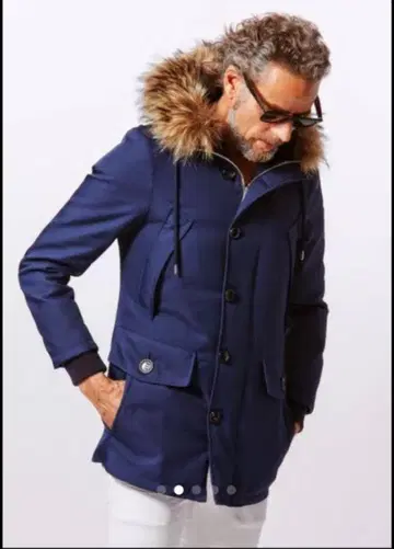 정가 18.5만 AKM B-9 메모리 더블 크로스 다운 자켓 L