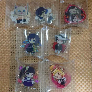 귀멸의 칼날 아크릴 키링 세트