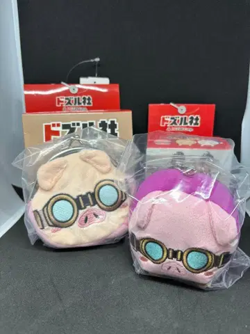 도즈루샤 오오하라MEN 가마구치 지갑과 마스코트 참 세트