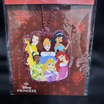 디즈니 프린세스 글리터 오너먼트 2025