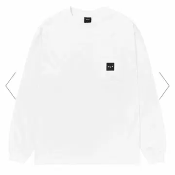 HUF 박스 로고 롱T L 사이즈