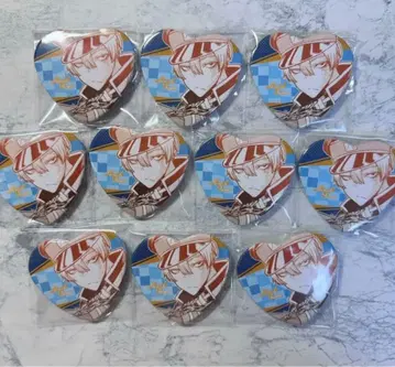 후와 신이치 복숭아 정원 암귀 하트 캔뱃지