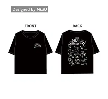 NiziU 투어 라이브 T셔츠 XL