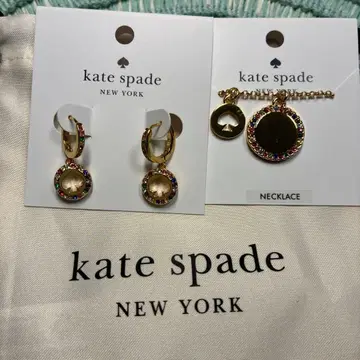 kate spade 목걸이와 귀걸이 세트