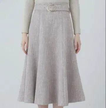 프로포션 바디 드레싱 트위드 머메이드 플레어 스커트 미사용 새상품