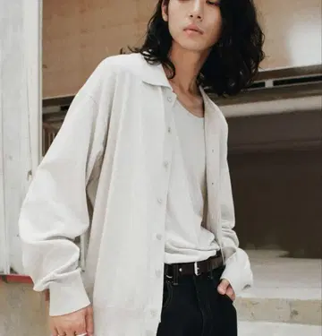 T/C 베이직 니트 셔츠 가디건