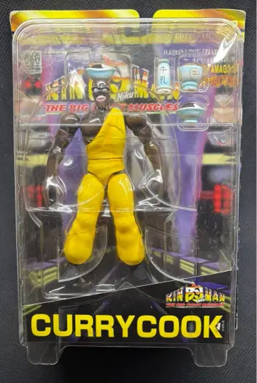 레어 미개봉 근육맨 카레쿠쿠 피규어 로망당