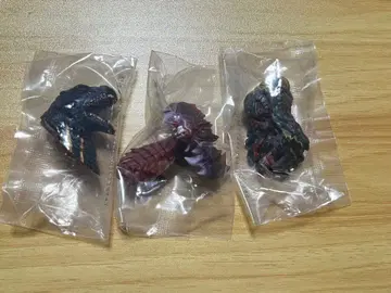 제일복권 고질라 괴수난무-날뛰는 존재- E상 몬스터 헤드 마그넷 x 3