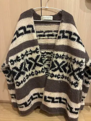 shinzone 신존 카우친 니트 가디건