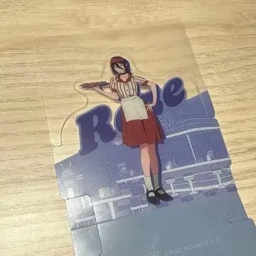 체인소 맨 레제편 라운드원 콜라보 스탠딩 코스터 레제