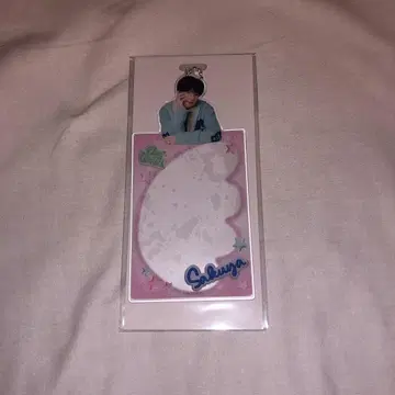 NCT WISH 랜덤 토이 랜토이 사진 카드 슬리브 사쿠야