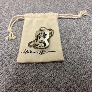 Hysteric Glamour 도그택 목걸이