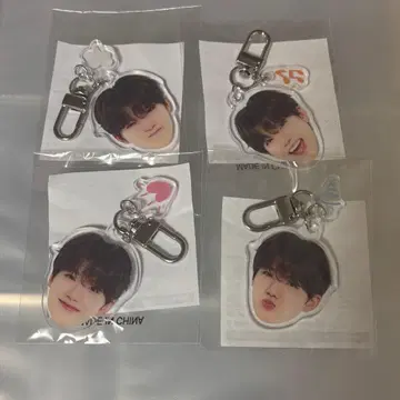 treasure 얼굴 아크릴 키링 준규