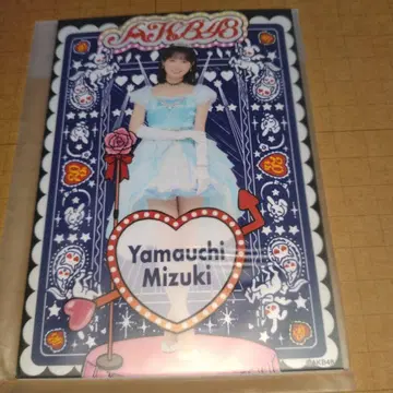 야마우치 미즈키 AKB48 다이마루 대의상전 아티스트 콜라보 브로마이드