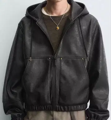 ZARA 가죽 자켓 택 포함 새상품