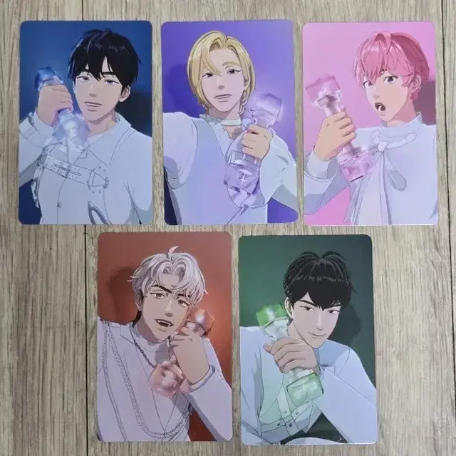 플레이브 응원봉 아뵹 포카