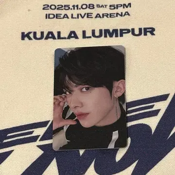 ZEROBASONE RICKY 포토 카드 쿠알라룸푸르 공연 한정판