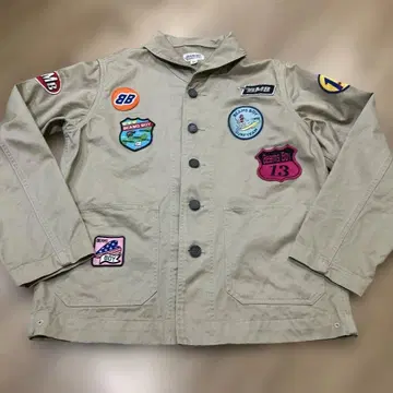 빔즈 보이 빔즈 와펜 밀리터리 자켓 아플리케