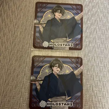 홀로스타즈 GIGO 콜라보 카페 코스터 카나데 이즈루